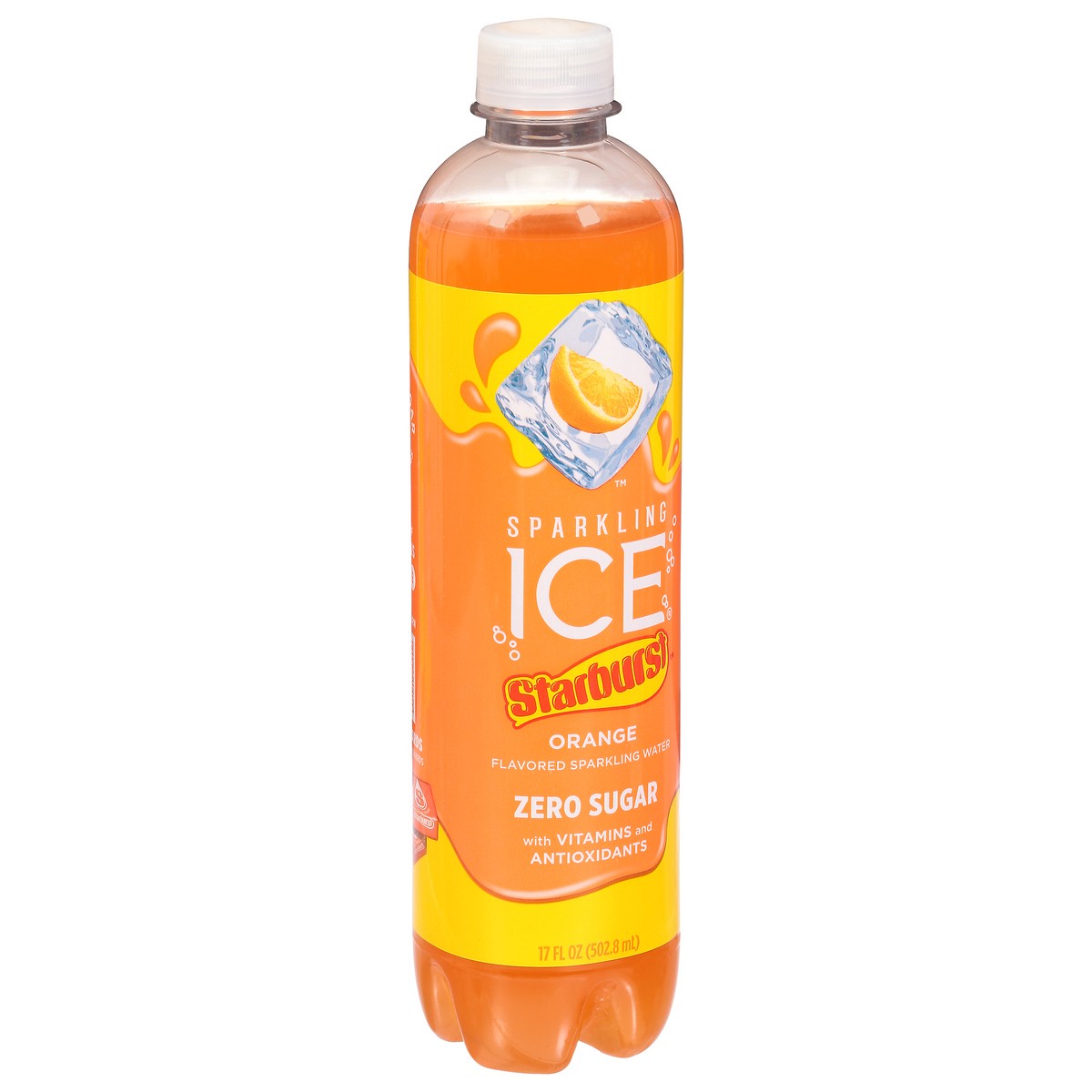 slide 4 of 12, Sparkling ICE STARBURST Orange - 17 fl oz, 17 fl oz