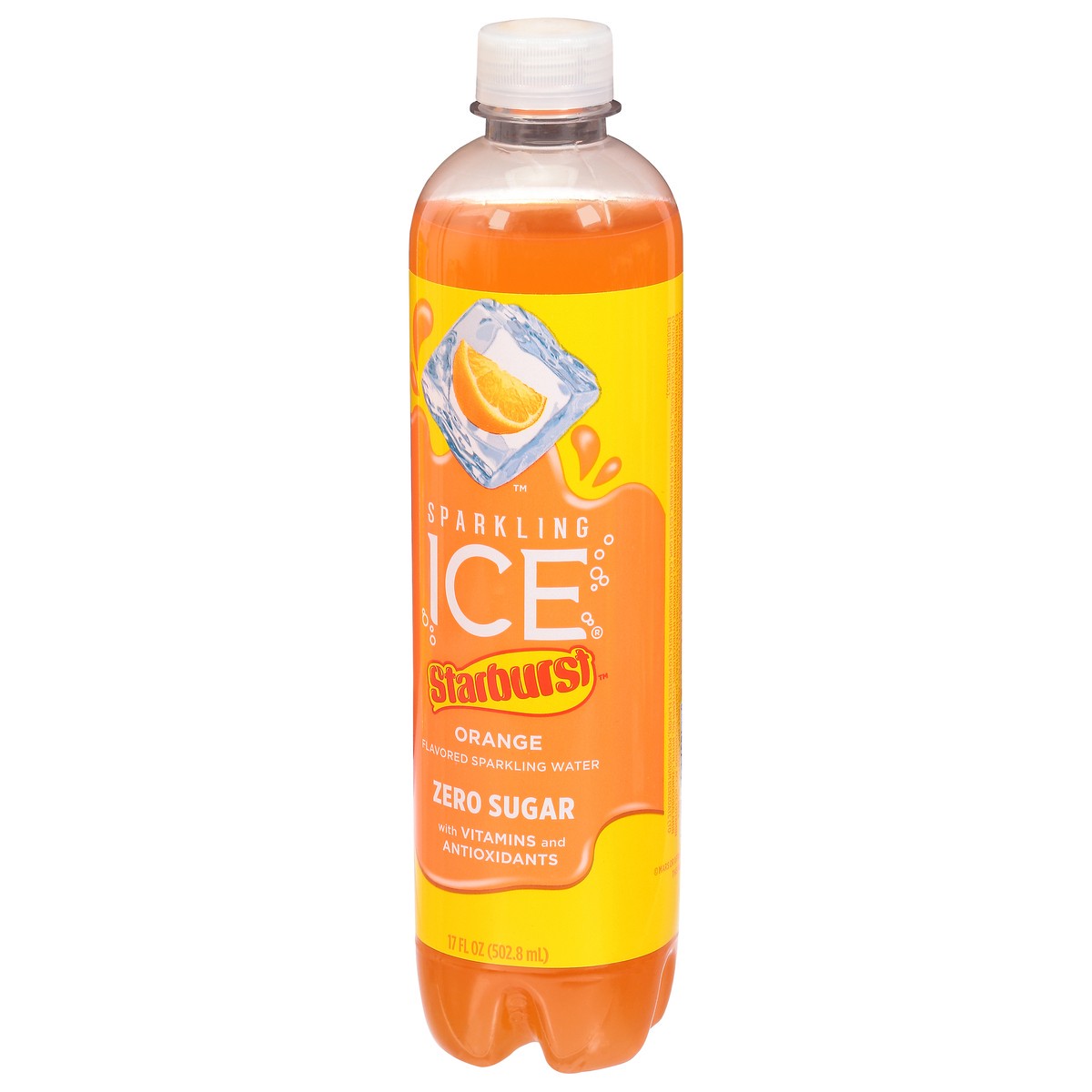 slide 9 of 12, Sparkling ICE STARBURST Orange - 17 fl oz, 17 fl oz