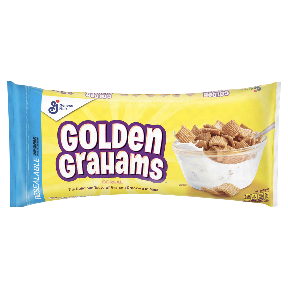 slide 1 of 1, Golden Grahams Bagged Breakfast Cereal, 35 oz