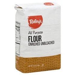 Raley's All-Purpose Unbleached Enriched Flour 80 oz