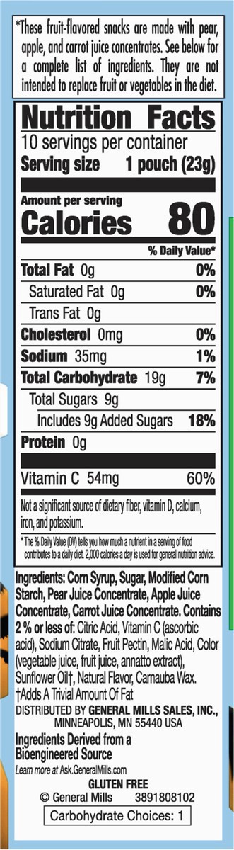 slide 3 of 9, Mott's Fruit Flavored Snacks, Animals Assorted Fruit, Gluten Free Snack, 10 Ct, 8 oz, 10 ct