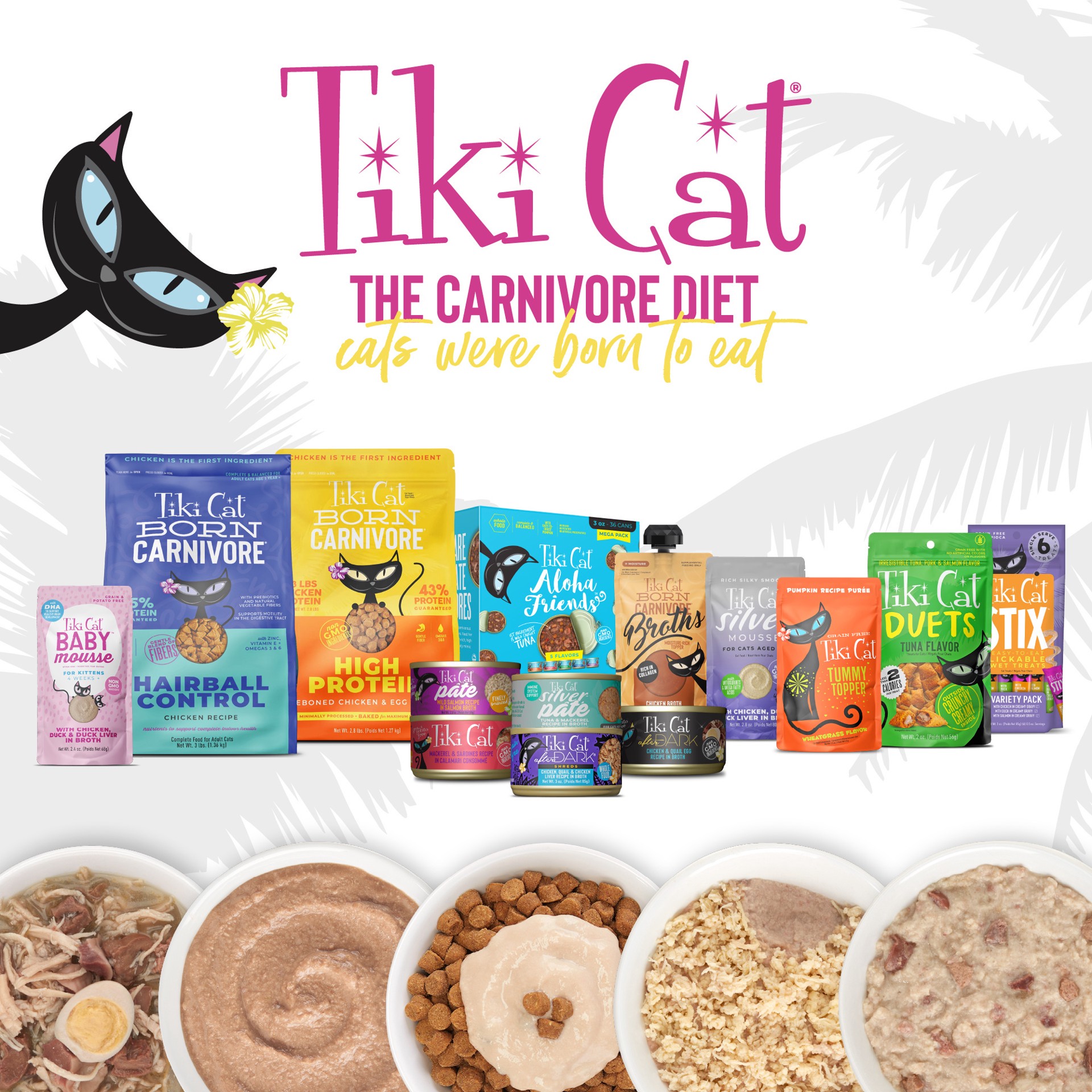 slide 2 of 6, Tiki Cat Topper Multipack, Tummy Topper, Pumpkin Recipe in Broth Cat Food, 1.5 oz., Count of 12, 1 ct