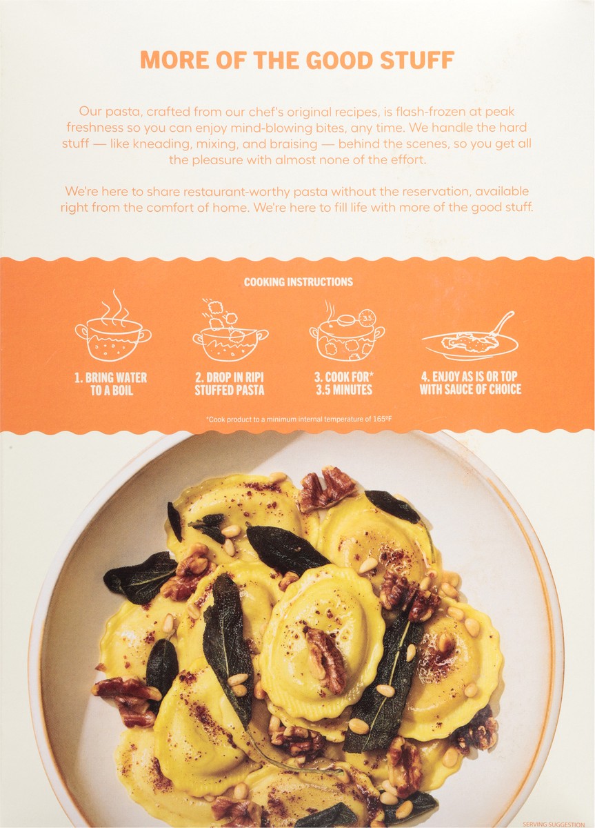 slide 2 of 15, Ripi Sweet Potato Ravioli 9 oz, 9 oz