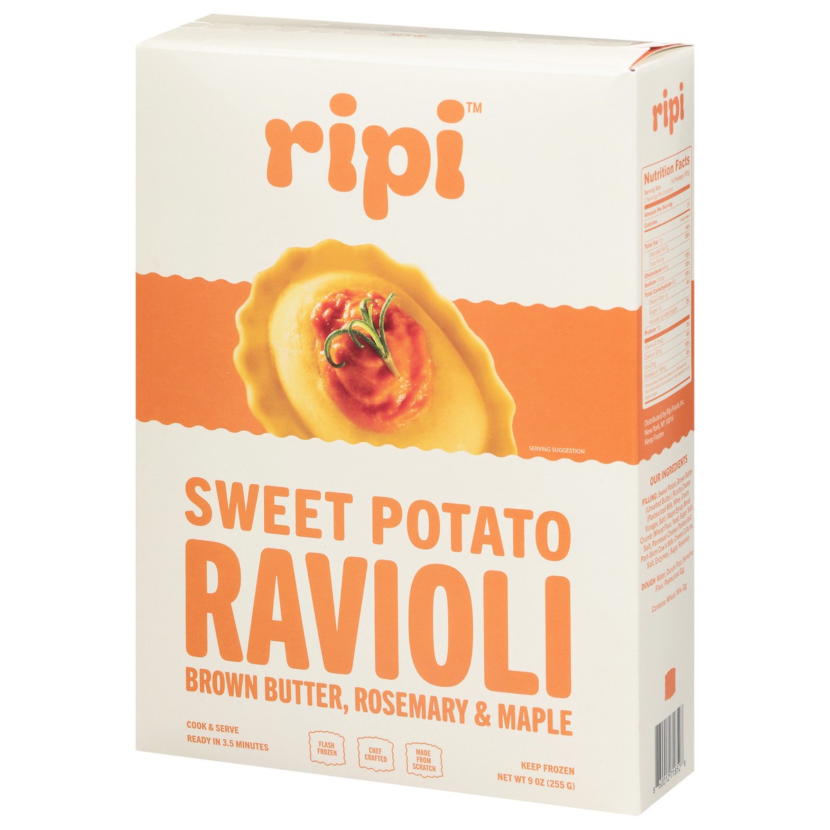 slide 15 of 15, Ripi Sweet Potato Ravioli 9 oz, 9 oz