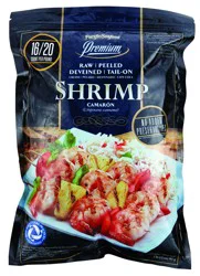 Raley's Shrimp 16/20 Raw Peeled & Deveined Tail On - 32 oz