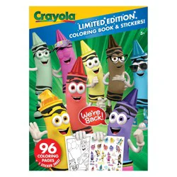 Crayola Limited Edition Coloring Book & Stickers