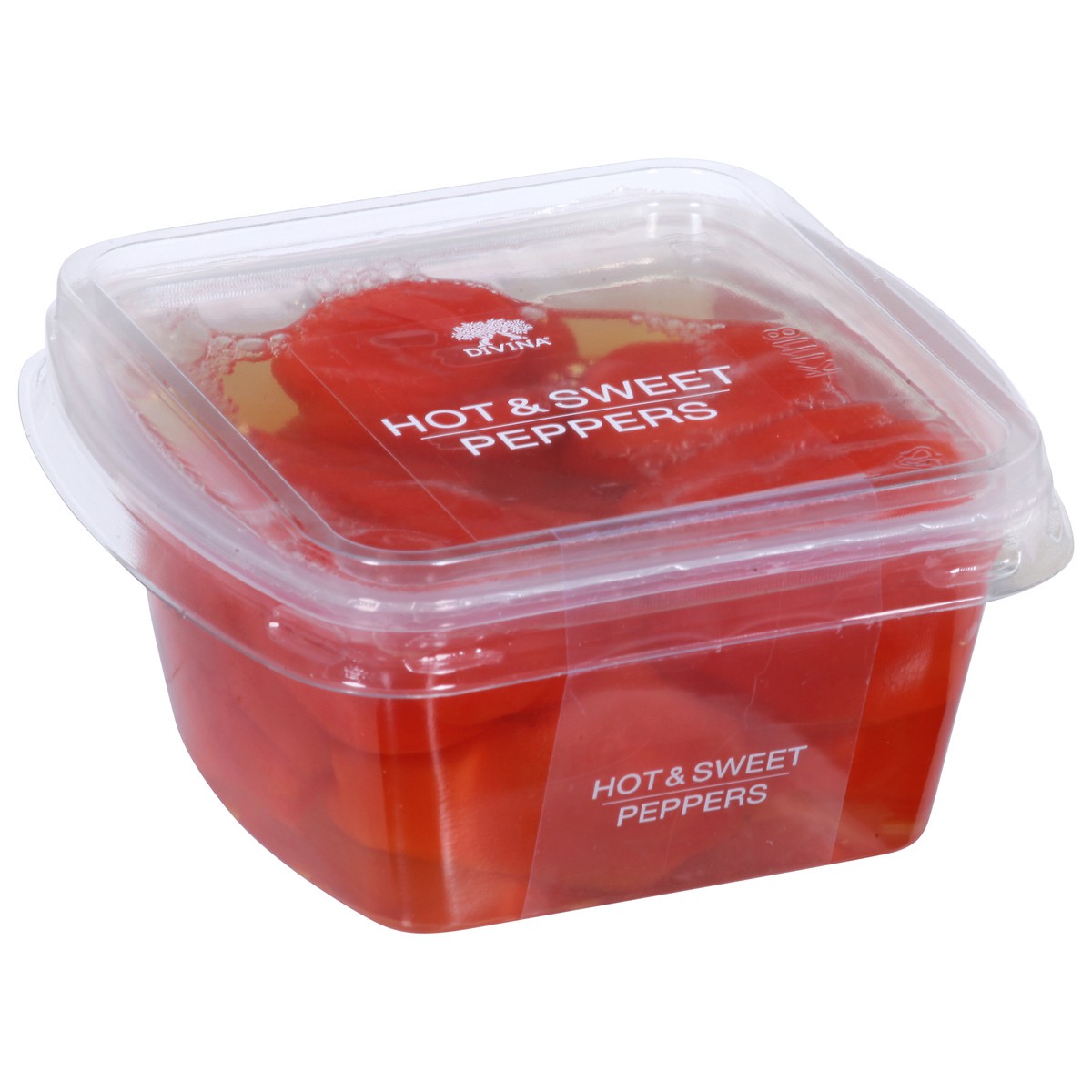 slide 8 of 9, Divina Hot & Sweet Peppers 9.9 oz, 9.90 oz