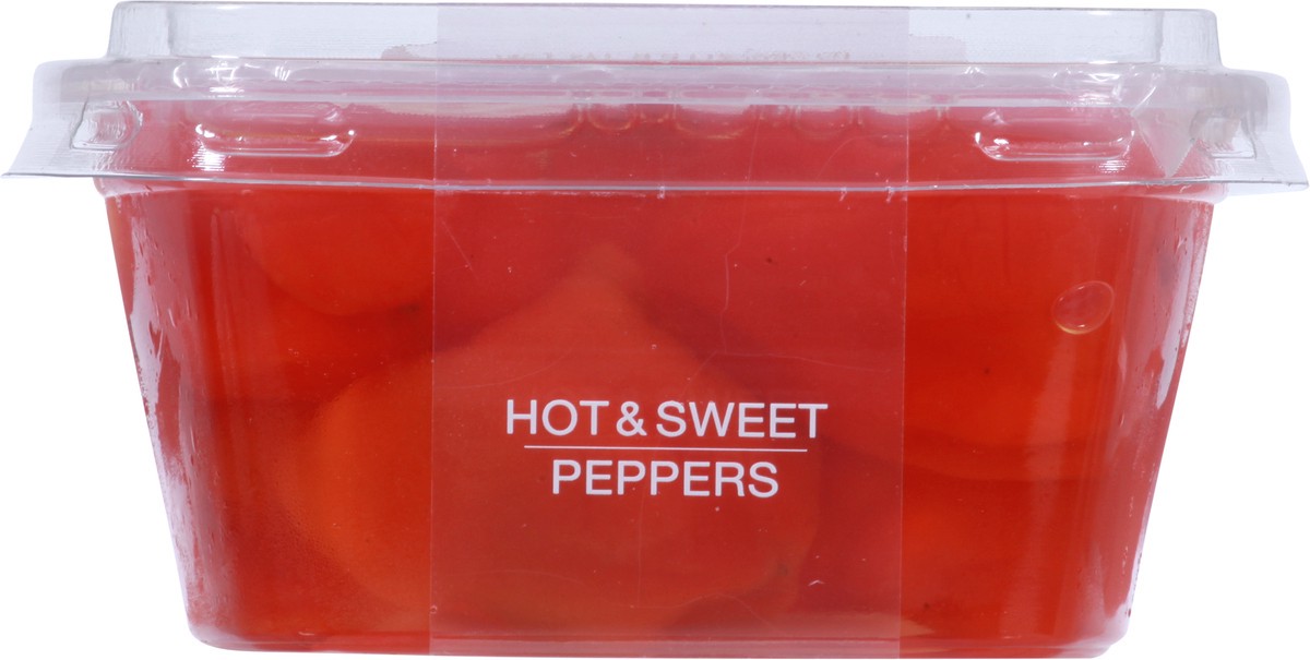 slide 2 of 9, Divina Hot & Sweet Peppers 9.9 oz, 9.90 oz
