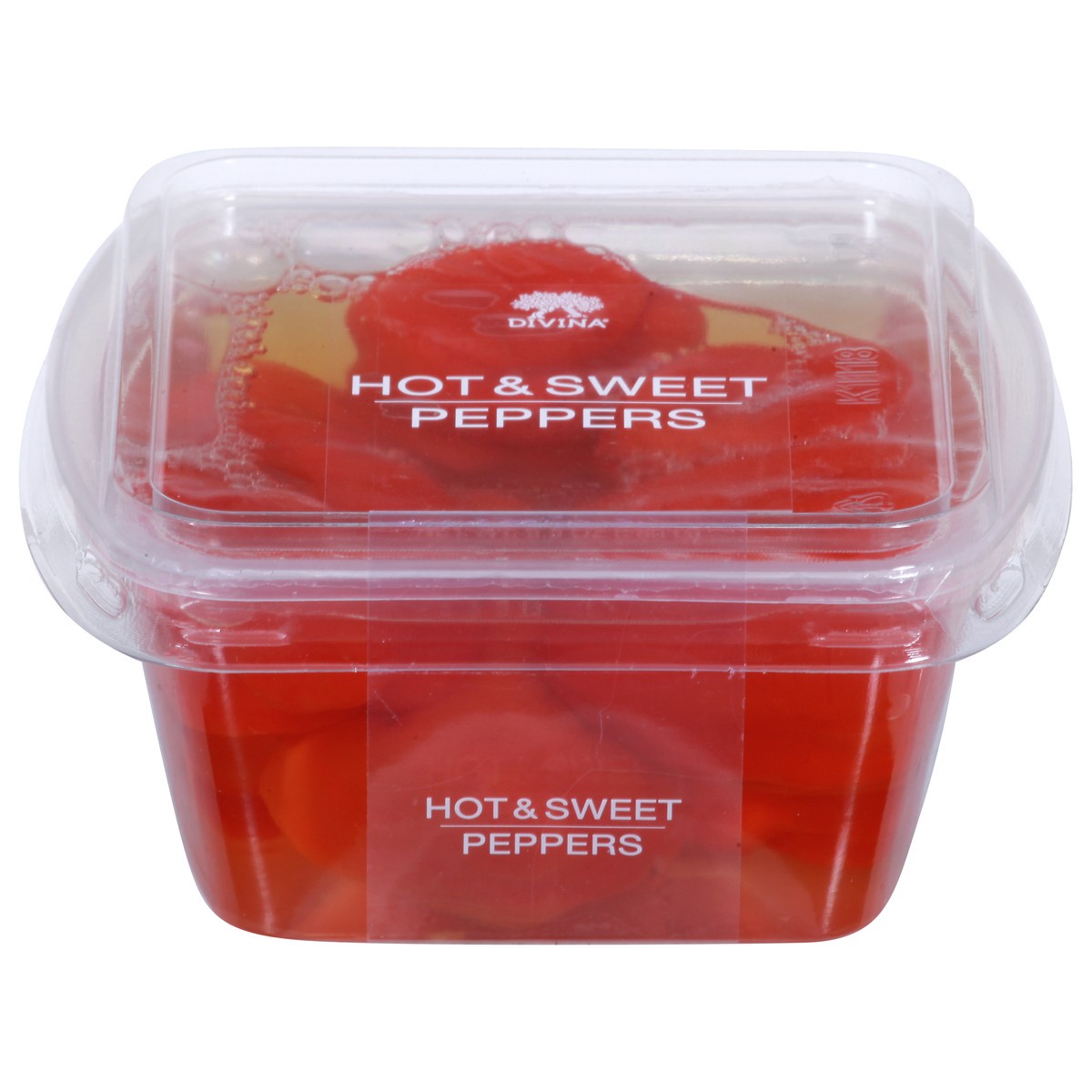 slide 1 of 9, Divina Hot & Sweet Peppers 9.9 oz, 9.90 oz
