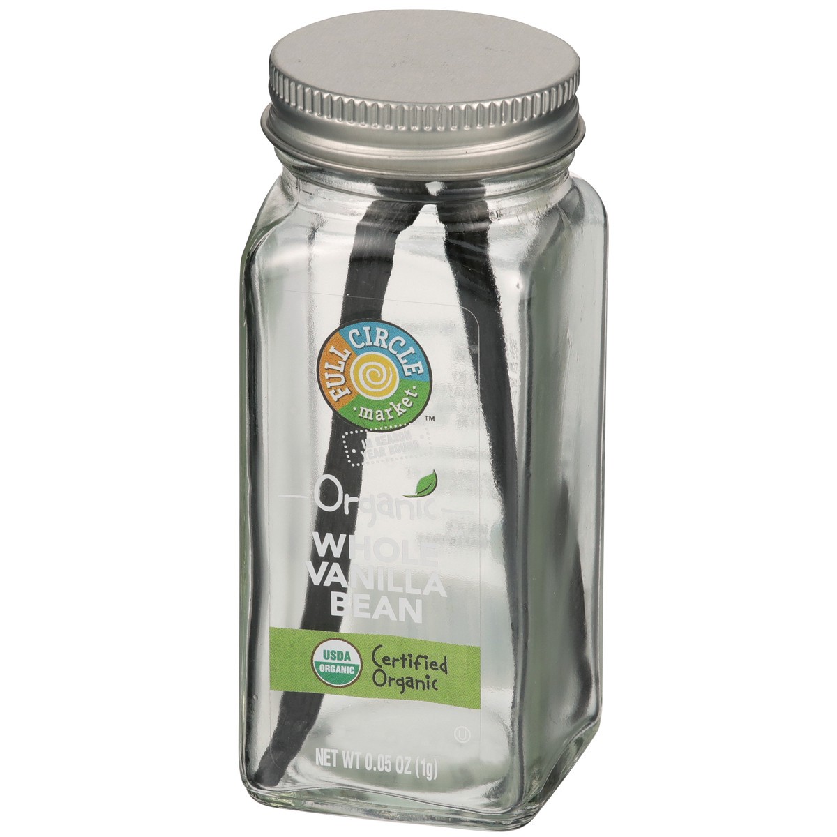 slide 7 of 9, Full Circle Market Organic Whole Vanilla Bean 1 ea, 0.05 oz