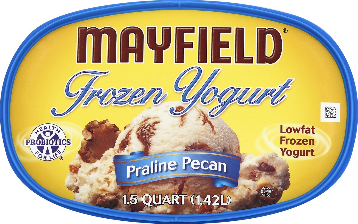 slide 4 of 4, Mayfield Creamery Praline Pecan Frozen Yogurt 1.5 qt, 1.5 qt