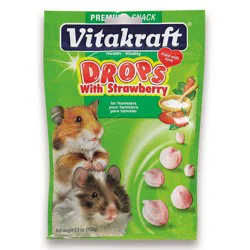 Vitakraft Hamster Drops with Strawberry