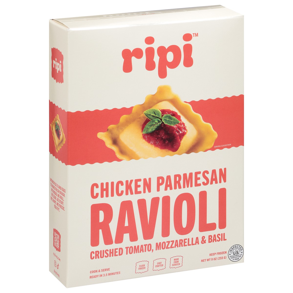 slide 7 of 15, Ripi Chicken Parmesan Ravioli 9 oz, 9 oz