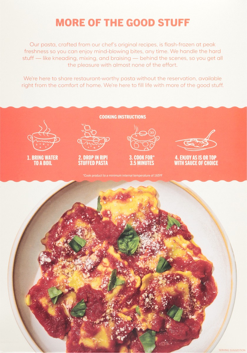 slide 11 of 15, Ripi Chicken Parmesan Ravioli 9 oz, 9 oz