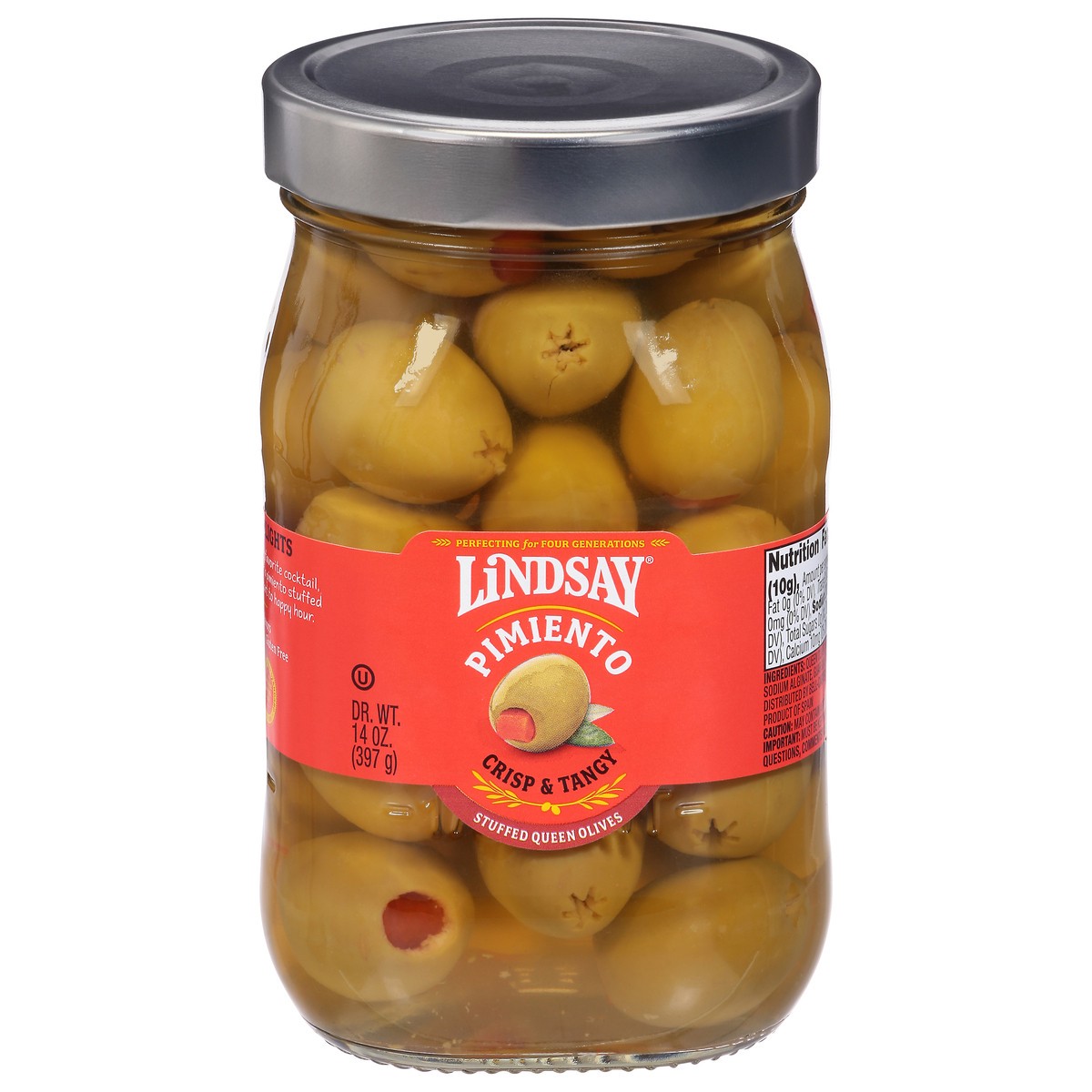 slide 10 of 14, Lindsay Stuffed Queen Olives - 14 OZ, 14 oz
