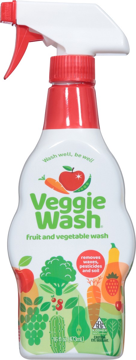 slide 6 of 9, Veggie Wash Fruit & Vegetable Wash, 16 fl oz