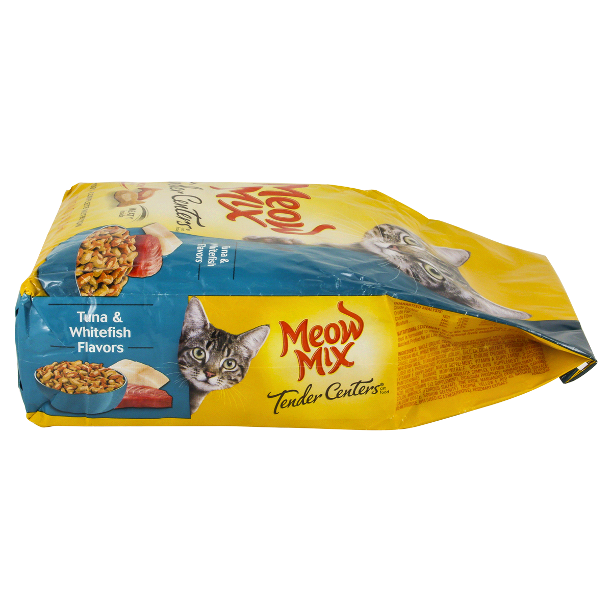 slide 3 of 4, Meow Mix Tender Center Tuna Whitefish Flavors Dry Cat Food, 3 lb