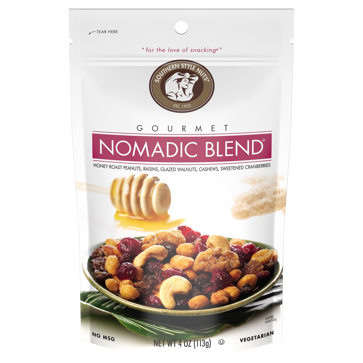 slide 8 of 11, Southern Style Nuts Nomadic Blend Gourmet Snack Mix 4 oz. Bag, 4 oz