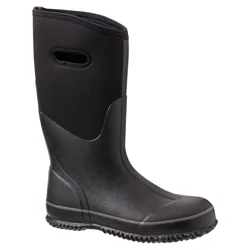 Falls Creek Men's Boot Neoprene Black Size 8