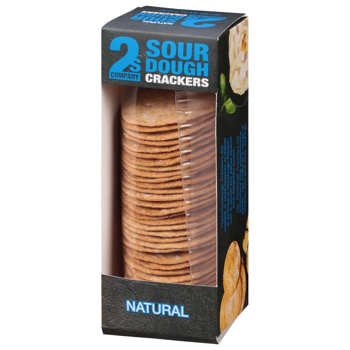 slide 8 of 9, 2s Company Crackers, Sour Dough, 3.88 oz