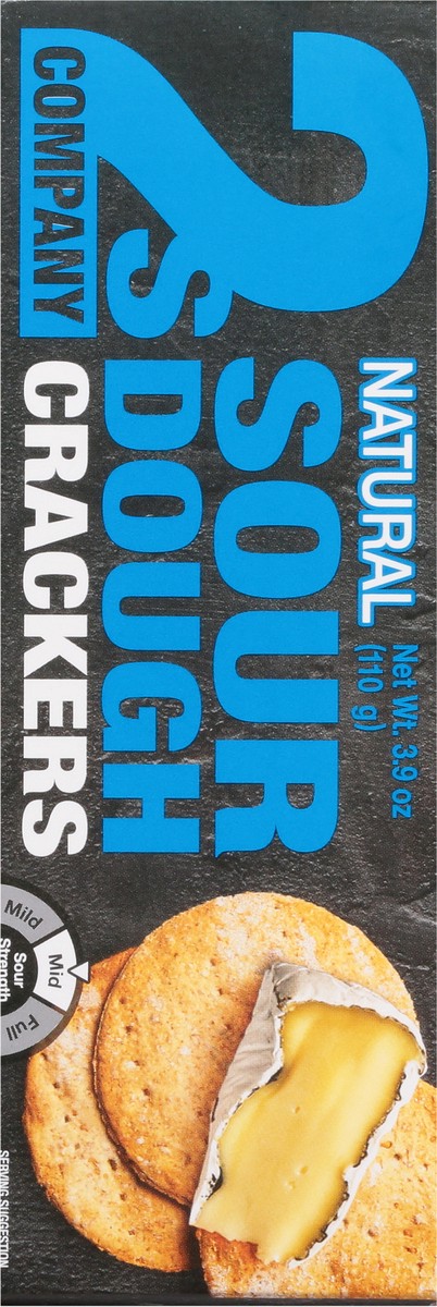 slide 2 of 9, 2s Company Crackers, Sour Dough, 3.88 oz