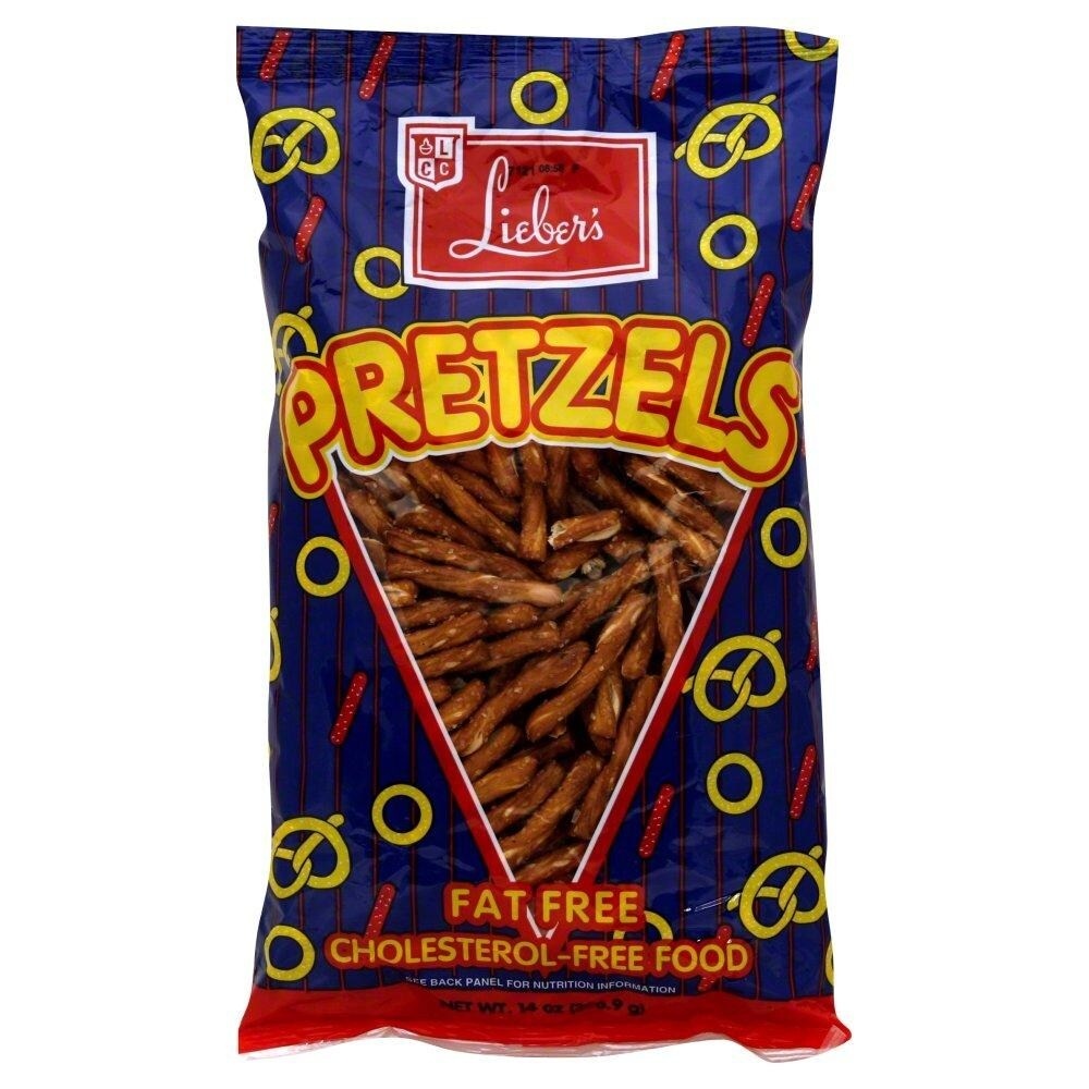 slide 1 of 1, Lieber's Pretzels Sticks, 14 oz