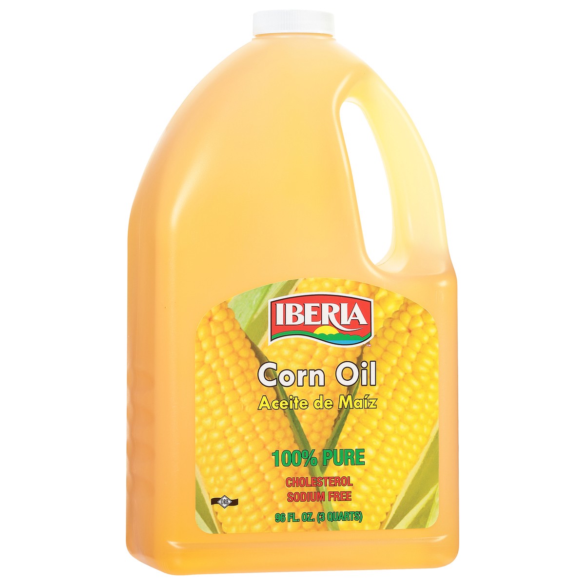 slide 5 of 13, Iberia 100% Pure Corn Oil 96 fl oz, 96 fl oz