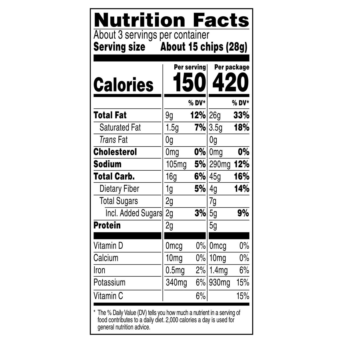 slide 2 of 6, Lay's Potato Chips, 2.75 oz