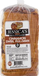 Jessicas Artisan Brick Oven Bakery Cinnamon Swirl Pullman Bread 21 oz