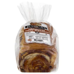 Jessicas Artisan Brick Oven Bakery Cinnamon Swirl Pullman Bread 21 oz
