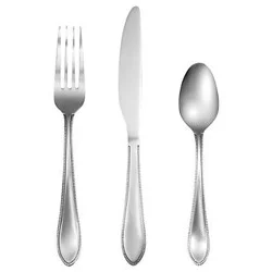 Cambridge Silversmiths Novella Mirror 12-Piece Flatware Set