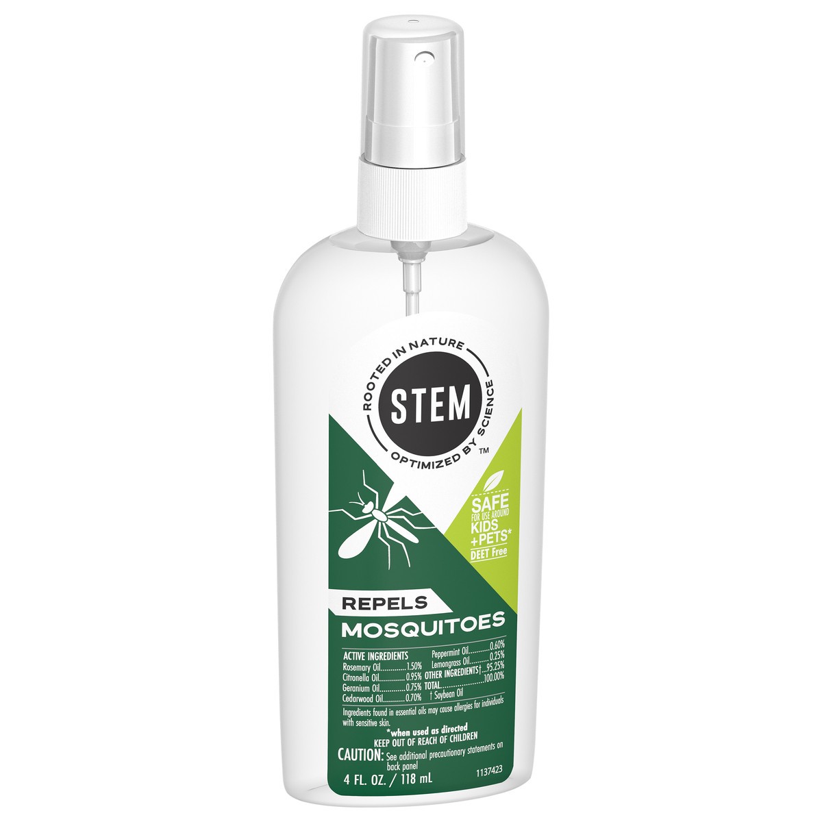 slide 6 of 7, STEM Repels Mosquitoes: Mosquito Repellent Spray with Botanical Extracts; 4 fl. oz. 1 pc, 4 oz