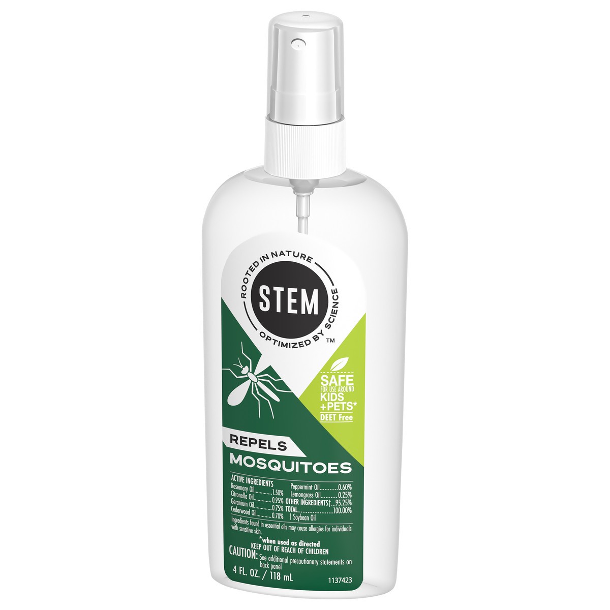 slide 2 of 7, STEM Repels Mosquitoes: Mosquito Repellent Spray with Botanical Extracts; 4 fl. oz. 1 pc, 4 oz