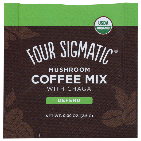 slide 1 of 1, Four Sigmatic Coffee Cordyceps Mushroom Single, 0.09 oz
