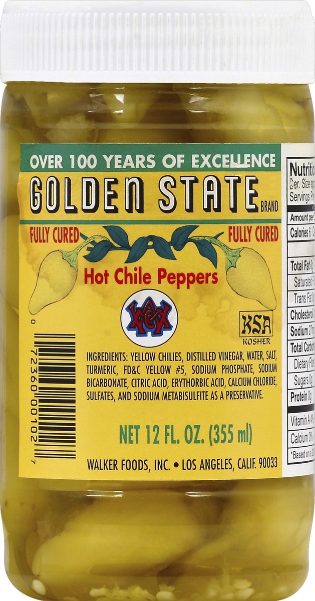 slide 1 of 2, Golden State Chile Peppers 12 oz, 12 oz