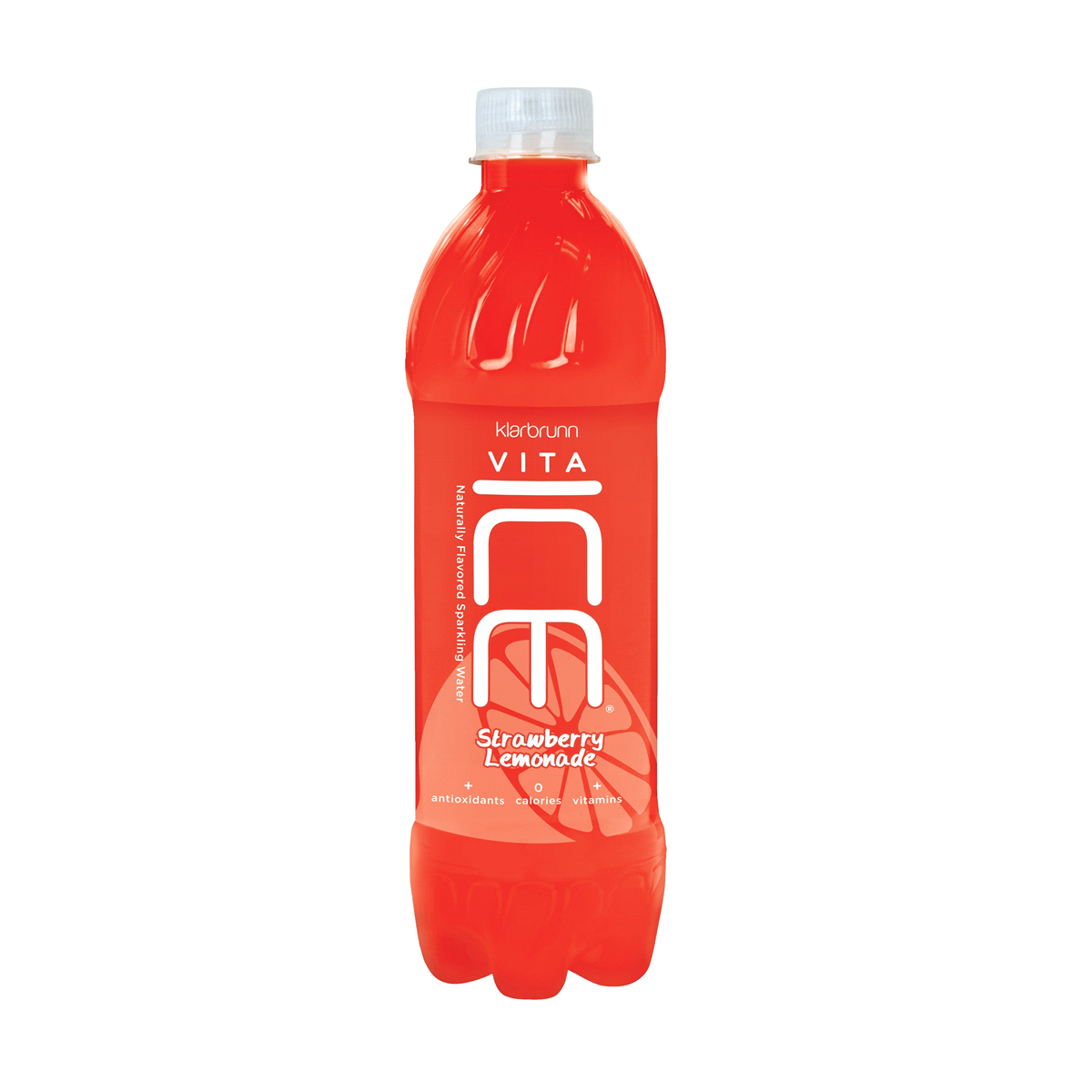 slide 1 of 3, Vita Ice Sparkling Water - Strawberry Lemonade, 17 oz