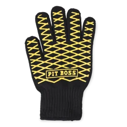 Pit Boss Silicone Palm and Fingers Heat and Flame Resistant Grill Glove