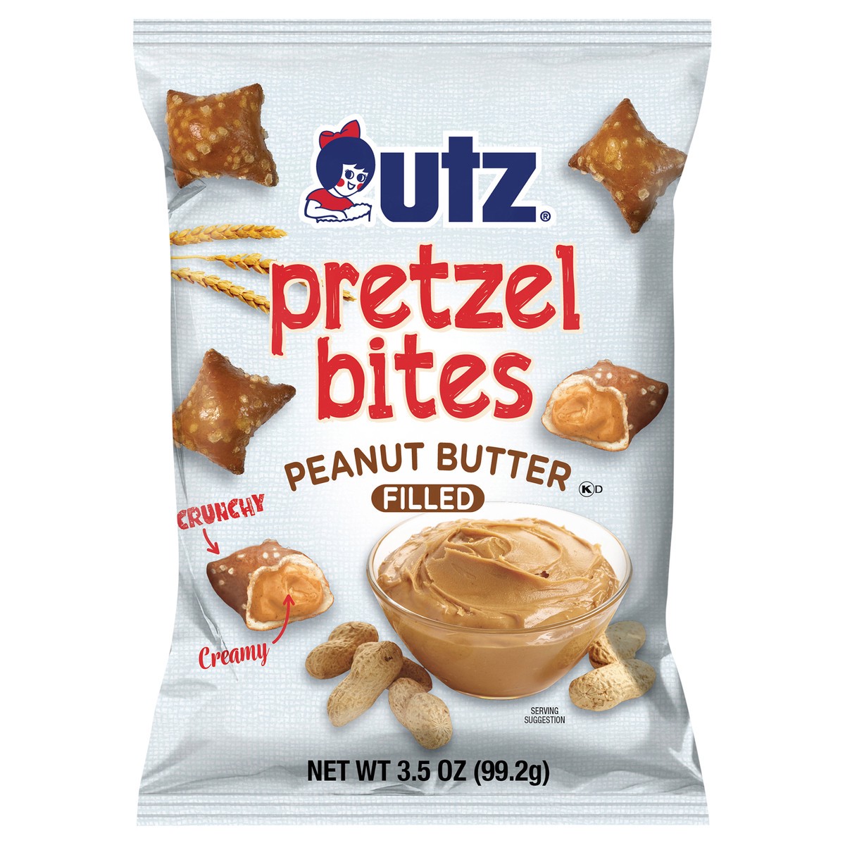 slide 1 of 11, Utz Peanut Butter Pretzel Bites 3.5 oz, 3.5 oz