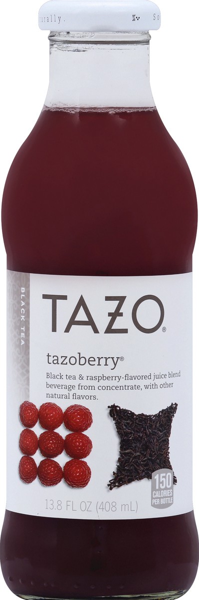 slide 4 of 4, Tazo Tea & Juice Beverage Blend Tazoberry 13.8 Fl Oz Bottle, 13.8 oz