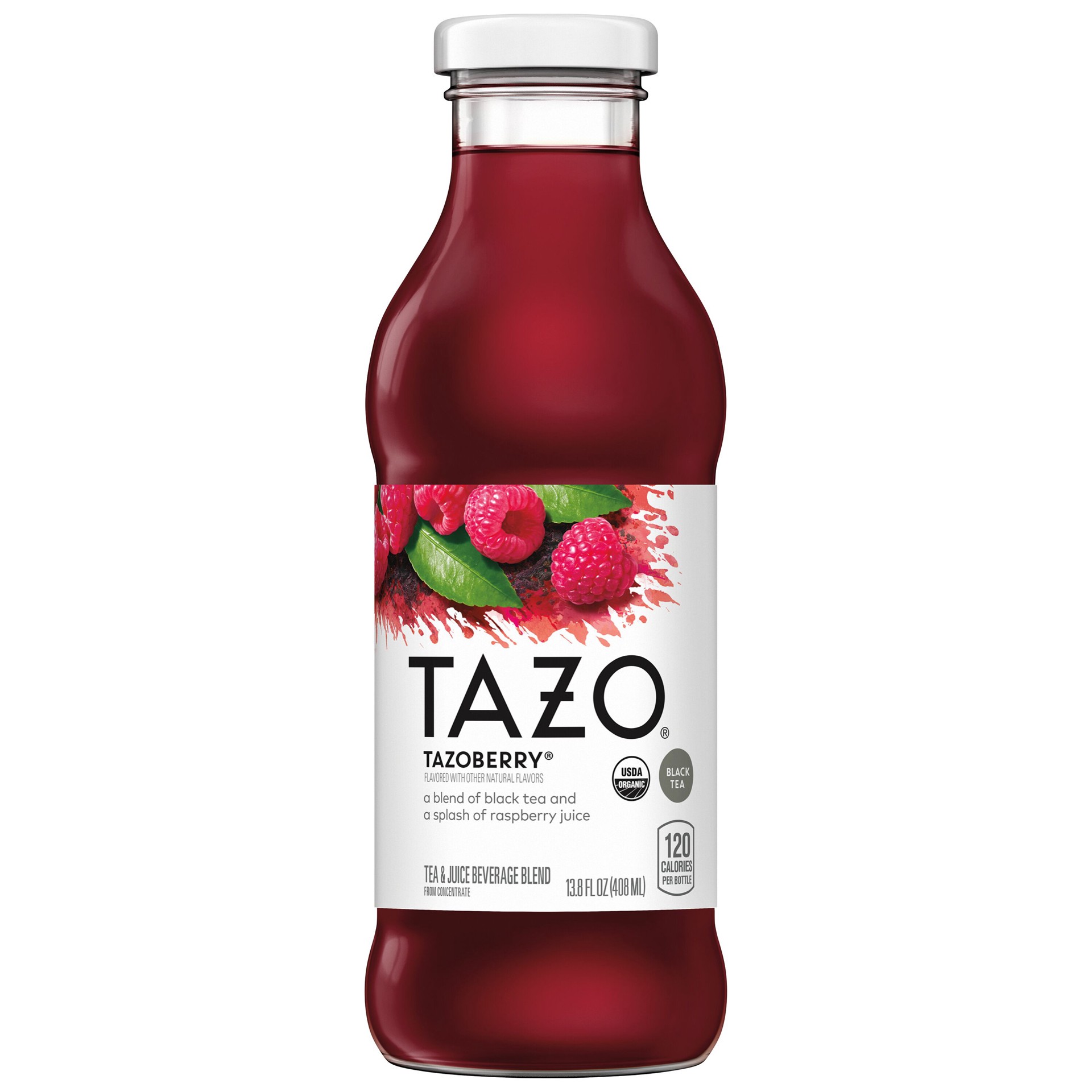 slide 1 of 4, Tazo Tea & Juice Beverage Blend Tazoberry - 13.8 oz, 13.8 oz