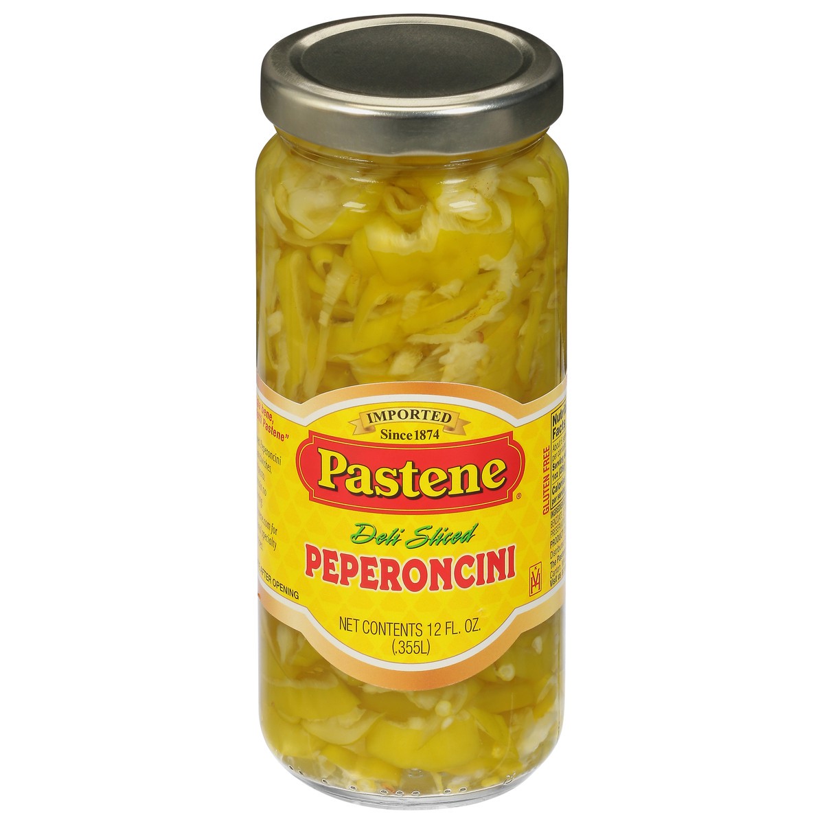 slide 11 of 11, Pastene Deli Sliced Peperoncini Pickles 12 fl oz, 12 fl oz