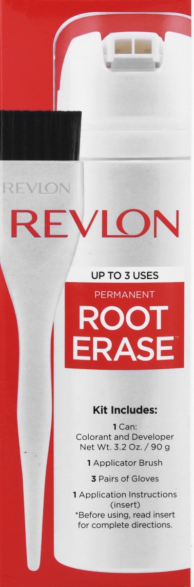 slide 7 of 9, Revlon Root Erase 5 Medium Brown Permanent Hair Color 1 ea, 3.2 fl oz