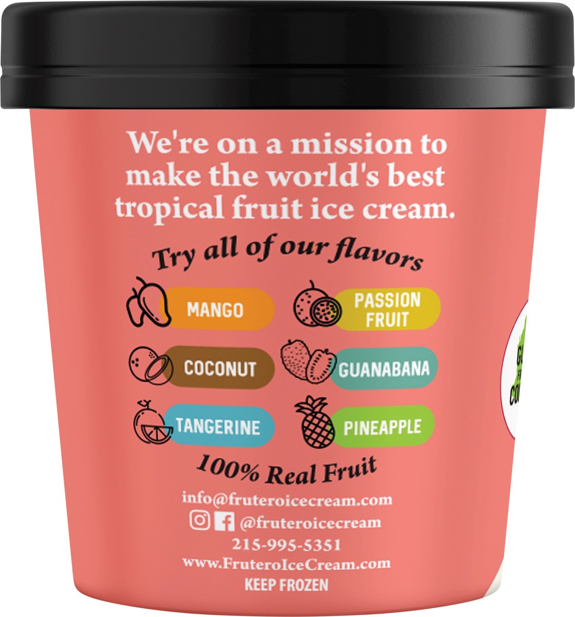 slide 3 of 6, Frutero Guava Ice Cream, 1 pint