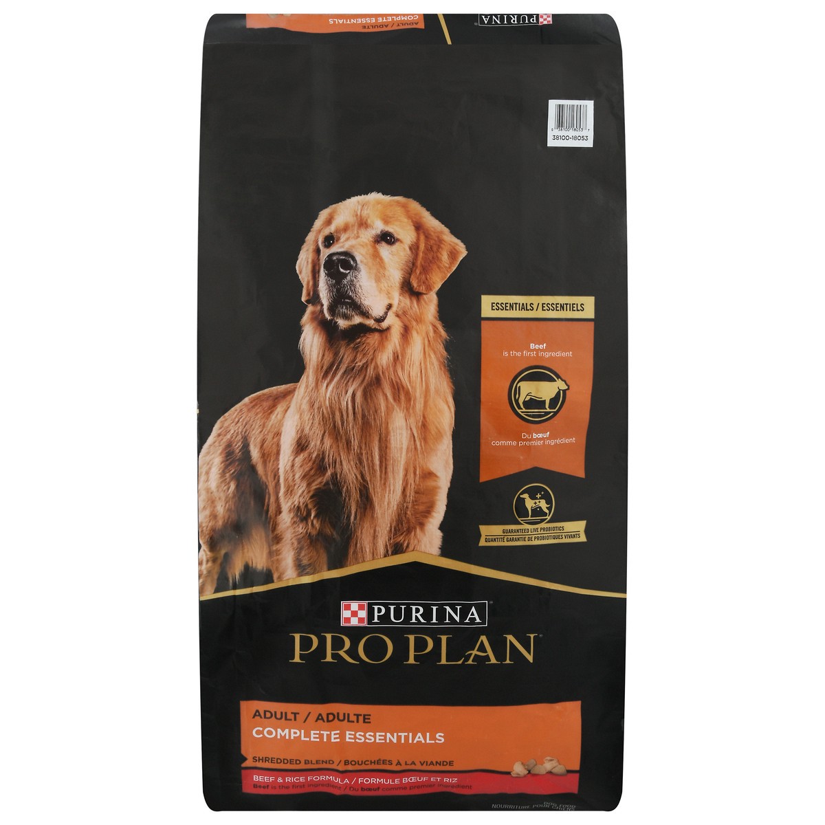 slide 1 of 7, Purina Pro Plan Adult Shredded Blend Beef & Rice Formula Dog Food 47 lb, 47 lb