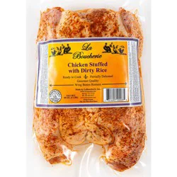 La Boucherie Chicken Stuffed with Dirty Rice