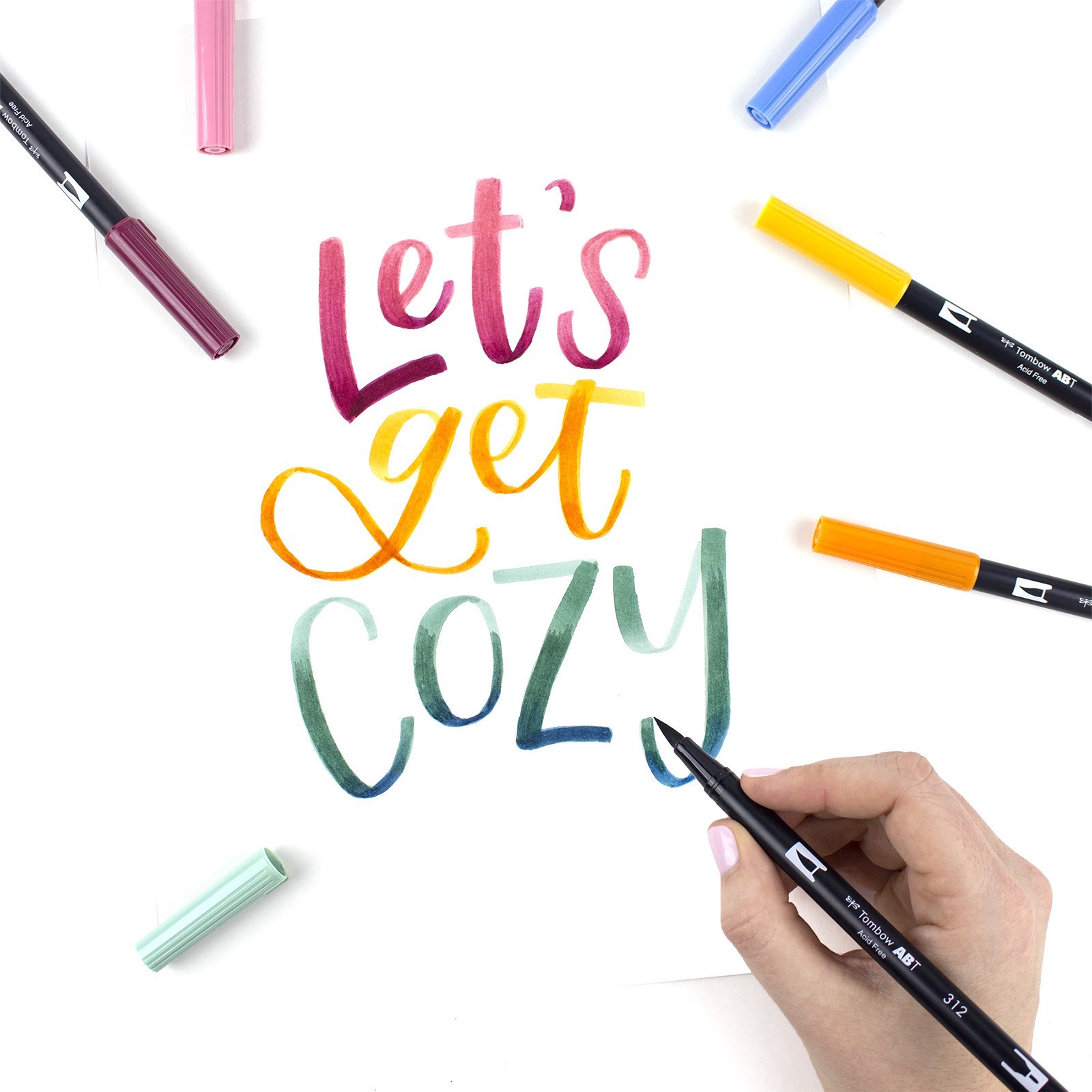 slide 7 of 8, Tombow Cottage Dual Brush Art Pens, 1 ct