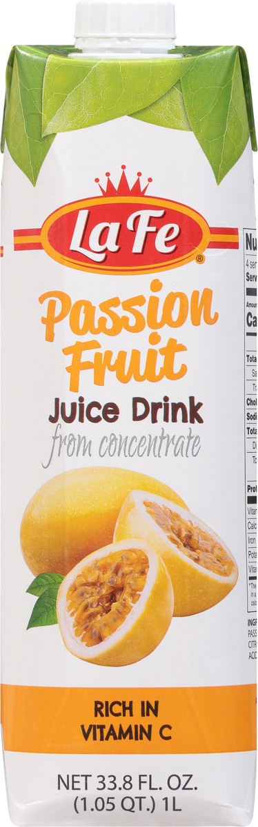 slide 12 of 13, La Fe Passion Fruit Juice Drink from Concentrate - 33.8 fl oz, 33.8 fl oz