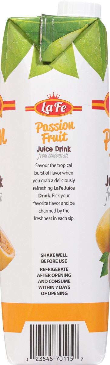 slide 4 of 13, La Fe Passion Fruit Juice Drink from Concentrate - 33.8 fl oz, 33.8 fl oz