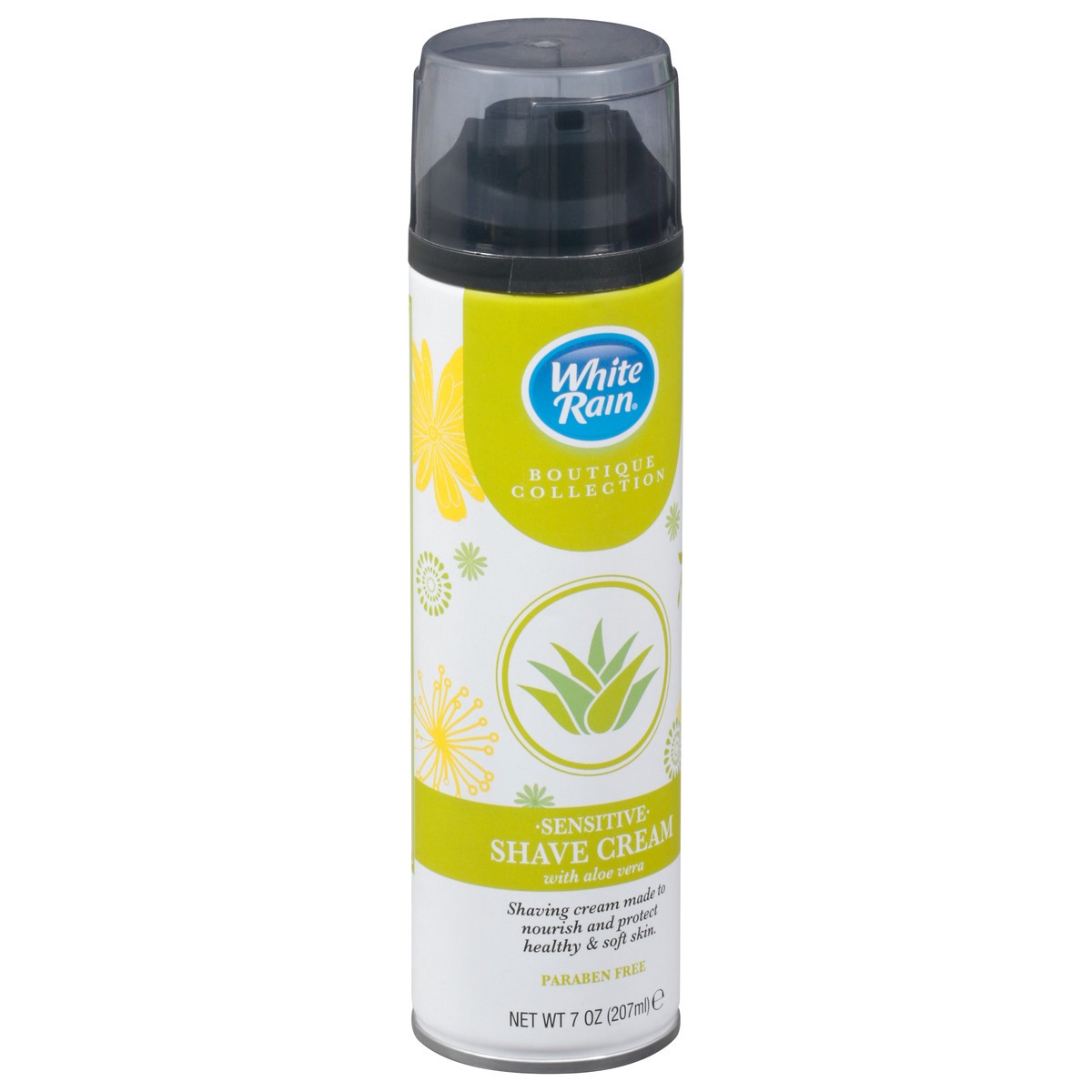 slide 2 of 9, White Rain Sensitive Shave Cream with Aloe Vera 7 oz, 7 oz