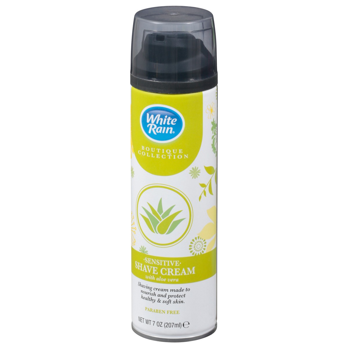 slide 4 of 9, White Rain Sensitive Shave Cream with Aloe Vera 7 oz, 7 oz